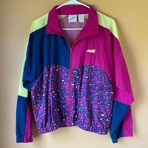 Avia Retro Neon Windbreaker